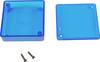 Hammond Electronics 1551TTBU Universal-Gehäuse 60 x 60 x 20 ABS Blau (transparent) 1 St.