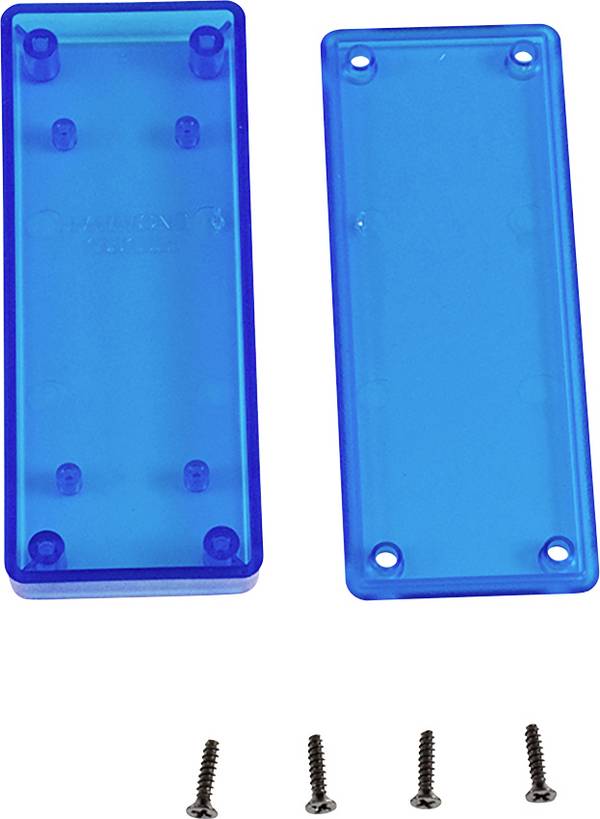 Hammond Electronics 1551UUTBU Universal-Gehäuse 100 x 40 x 15 ABS Blau (transparent) 1 St.