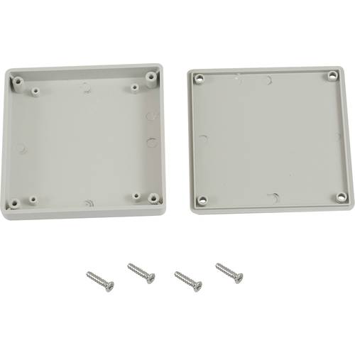 Hammond Electronics 1551XXGY Universal-Gehäuse 80 x 80 x 15 ABS Grau 1 St.