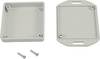 Hammond Electronics 1551TTFLGY Universal-Gehäuse 60 x 60 x 15 ABS Grau 1 St.