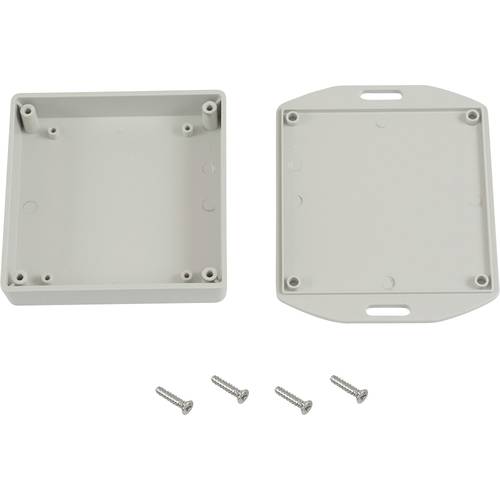 Hammond Electronics 1551XFLGY Universal-Gehäuse 80 x 80 x 20 ABS Grau 1 St.