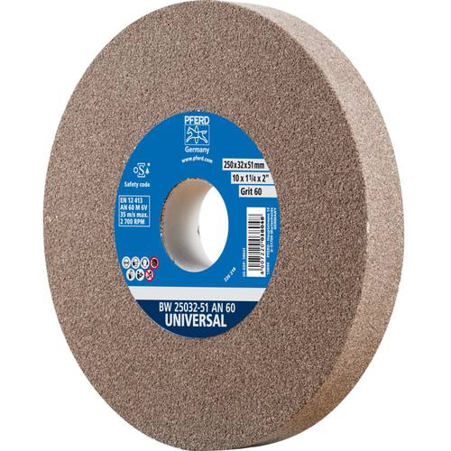 Thumbnail - PFERD TOOLS 39009721 Schleifbockscheibe Durchmesser 250 mm Bohrungs-Ø 51 mm Stahl, Edelstahl, Gusseisen 1 St.