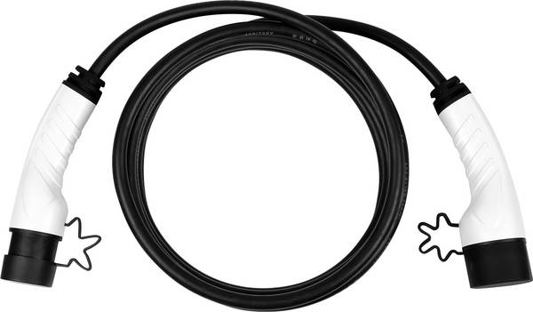 IWH Ladekabel für E-Autos, 2x Typ 2 Stecker, schwarz (11570286)