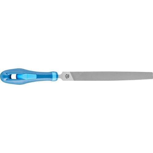 PFERD TOOLS 11216156 Werkstattfeile Flachspitz Hieb 1 inkl. Ergonomie-Feilenheft für grobe Zerspanung & Schruppen Länge ...