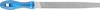 PFERD TOOLS 11216208 Werkstattfeile Flachspitz Hieb 3 inkl. Ergonomie-Feilenheft für Feinbearbeitung & Schlichten Länge 200 mm 1 St.