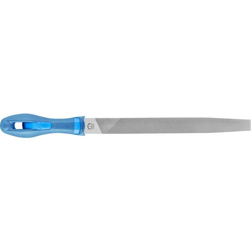 PFERD TOOLS 11216257 Werkstattfeile Flachspitz Hieb 2 inkl. Ergonomie-Feilenheft universell zum Schruppen & Schlichten L...