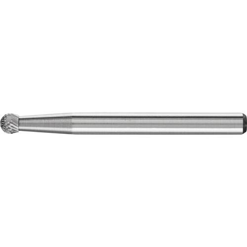 PFERD TOOLS 21211073 Frässtift Hartmetall Kugel 3 mm Länge 33 mm Produktabmessung, Ø 3 mm Arbeits-Länge 2 mm Schaftdurch...