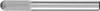 PFERD TOOLS 21105076 Frässtift Hartmetall Walze Länge 55 mm Produktabmessung, Ø 6 mm Arbeits-Länge 16 mm Schaftdurchmesser 6 mm 1 Stück