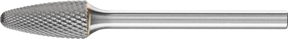PFERD TOOLS 21230073 Frässtift Hartmetall Rundbogen Länge 43 mm Produktabmessung, Ø 6 mm Arbeits-Länge 13 mm Schaftdurch...