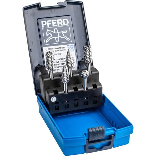 PFERD TOOLS 21901412 Frässtift-Set Hartmetall Schaftdurchmesser 6 mm