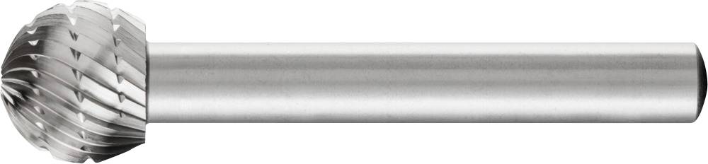 PFERD TOOLS 22420536 Frässtift HSS Kugel 12 mm Länge 51 mm Produktabmessung, Ø 12 mm Arbeits-Länge 10 mm Schaftdurchmess...