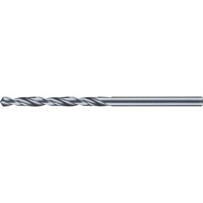 Ein metallischer Spiralbohrer mit scharfen Kanten, der für das Bohren in Materialien wie Metall oder Holz verwendet wird.