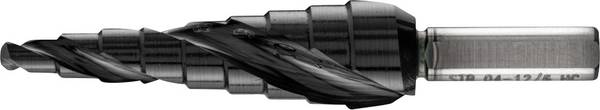 PFERD TOOLS 25201041 STB HSS 04-12/6 HC-FEP HSS Stufenbohrer Gesamtlänge 65 mm 1 St.