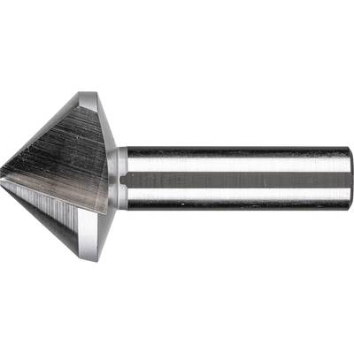 Ein metallischer Kegelsenker mit zylindrischem Schaft, verwendet zur Herstellung von Senkungen in Werkstücken für Schrauben oder Bolzen.
