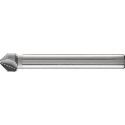 Ein grauer, metallischer Senkbohrer mit konischem Kopf und zylindrischem Schaft. Verwendet für das Senken in metallischen Werkstoffen.