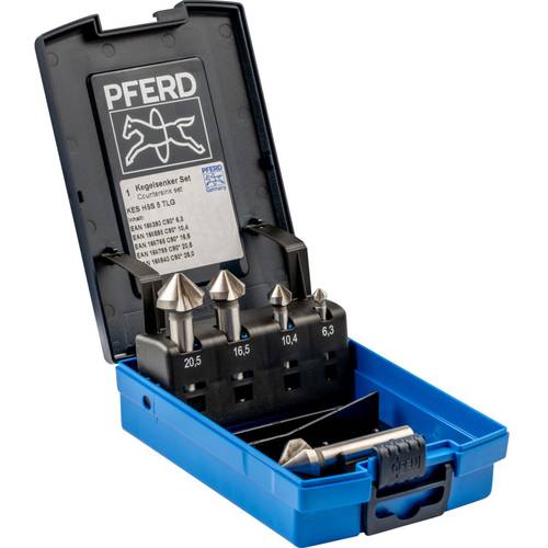 PFERD TOOLS SET KES HSS DIN 335 C90° 5 25202153 Kegelsenker-Set HSS 1 St.