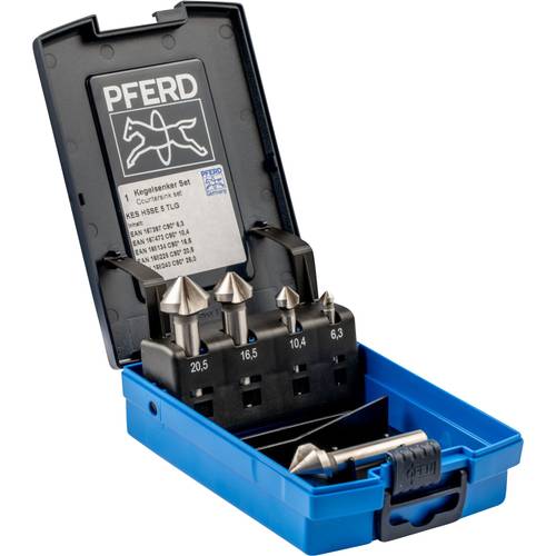PFERD TOOLS SET KES HSSE DIN 335 C90° 5 25202156 Kegelsenker-Set HSS 1 St.
