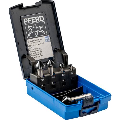 Thumbnail - PFERD TOOLS SET KES HSS DIN 335 C90° 5 HC-FEP 25202159 Kegelsenker-Set HSS 1 St.