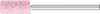 PFERD TOOLS 31110250 Schleifstift Durchmesser 6 mm 10 St.