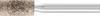 PFERD TOOLS 31118744 Schleifstift Durchmesser 10 mm 10 St.