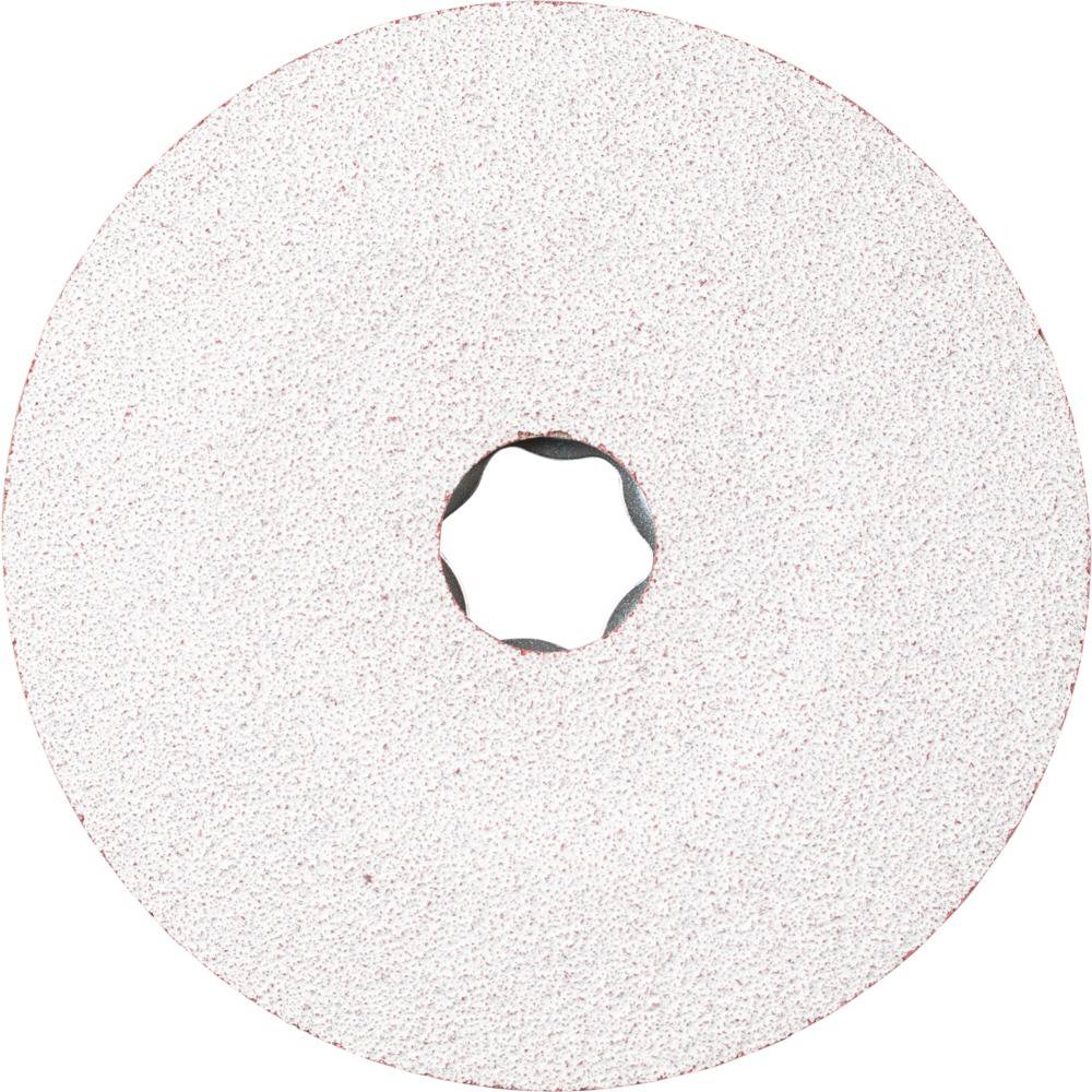 PFERD TOOLS 64194008 COMBICLICK Keramikkorn Fiberscheibe Ø 115 mm CO-ALU 80 für weiche NE Metalle Durchmesser 115 mm