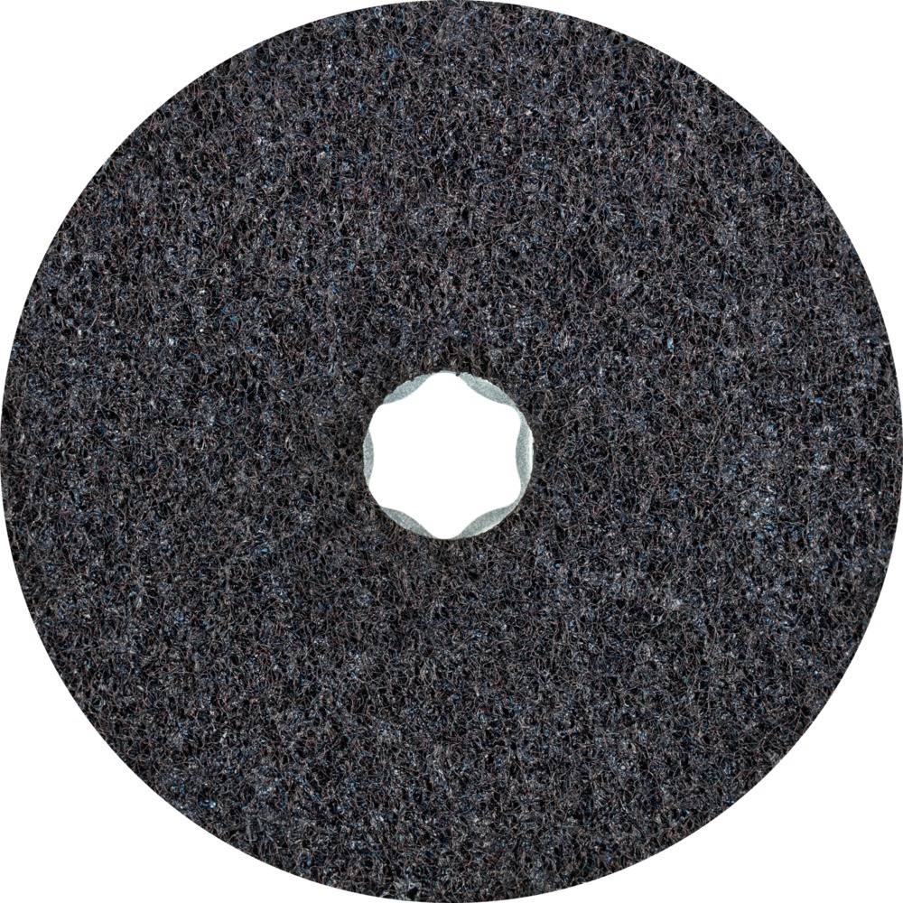 PFERD TOOLS 42000060 COMBICLICK harte Vliesronde CC Ø 125 mm A 240F zum Feinschliff & Finish für Winkelschleifer Durchmesser 125 mm