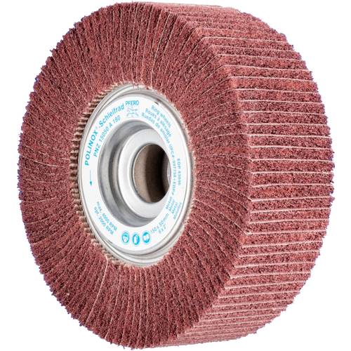 Thumbnail - PFERD TOOLS 44645119 POLINOX Vlies-Schleifrad PNZ Ø 150 x 50 mm Bohrung-Ø 254 mm A 180 für Feinschliff & Finish 150 mm 1...