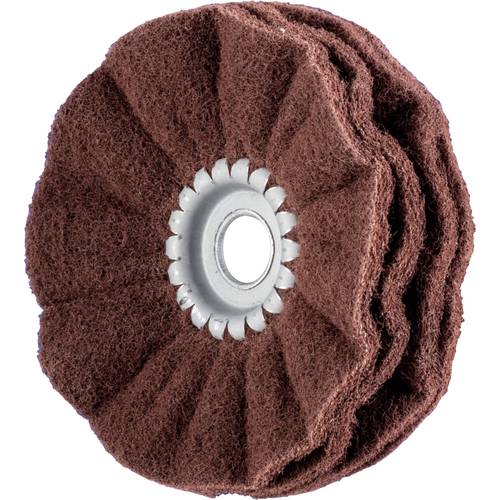 PFERD TOOLS 44647528 POLINOX Vlies-Schleifrad PNR Ø 150 x 40 mm Bohrung-Ø 20 A 280 für Feinschliff & Finish 150 mm 1 St.