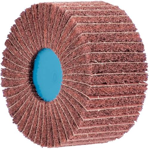 PFERD TOOLS 44642102 POLINOX Vlies-Schleifrad PNZ Ø 100 x 50 mm Gewinde M14 A 180 für Feinschliff & Finish 100 mm 5 St.