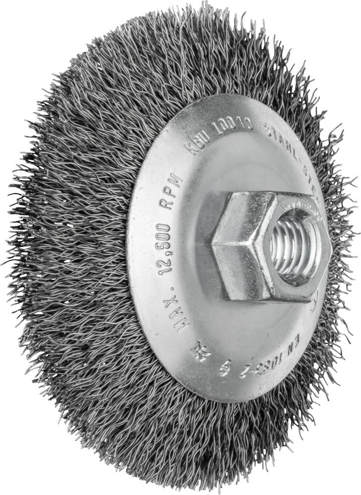 PFERD TOOLS Kegelbürste ungezopft KBU Ø 100 x 10 mm M14 Stahl-Draht-Ø 0,35 für Winkelschleifer POS KBU 10010/M14 ST 0,35 43316001 1 St.