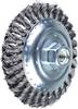 PFERD TOOLS Kegelbürste gezopft KBG Ø 125 x 15 mm M14 Stahl-Draht-Ø 0,50 für Winkelschleifer POS KBG 12515/M14 ST 0,50 43317001 1 St.