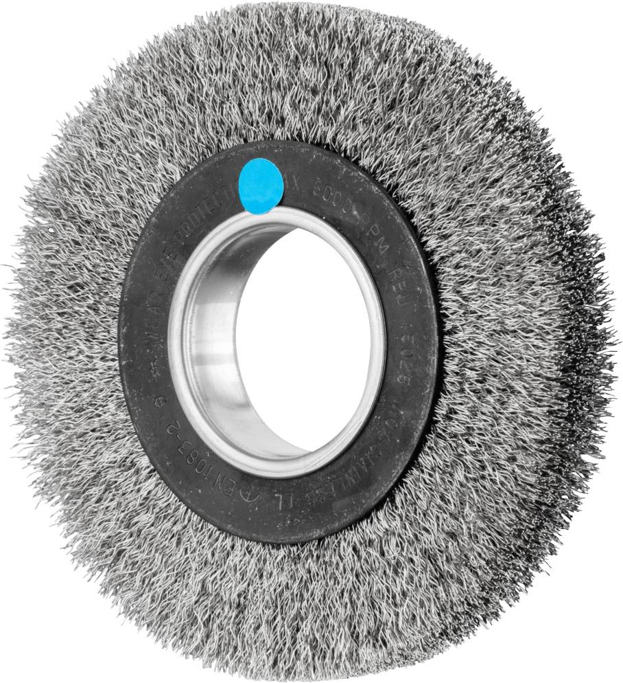 PFERD TOOLS POS Rundbürste breit ungezopft RBU 150 x 25 mm variable Bohrung Stahl-Draht- 0,30 für Schleifbock 1 POS R kaufen