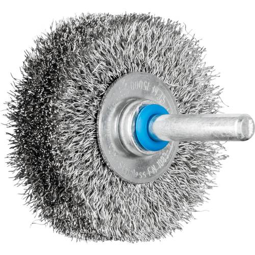 Thumbnail - PFERD TOOLS POS Rundbürste ungezopft RBU Ø 50 x 15 mm Schaft-Ø 6 mm Edelstahl-Draht-Ø 0,20 43701014 10 St.