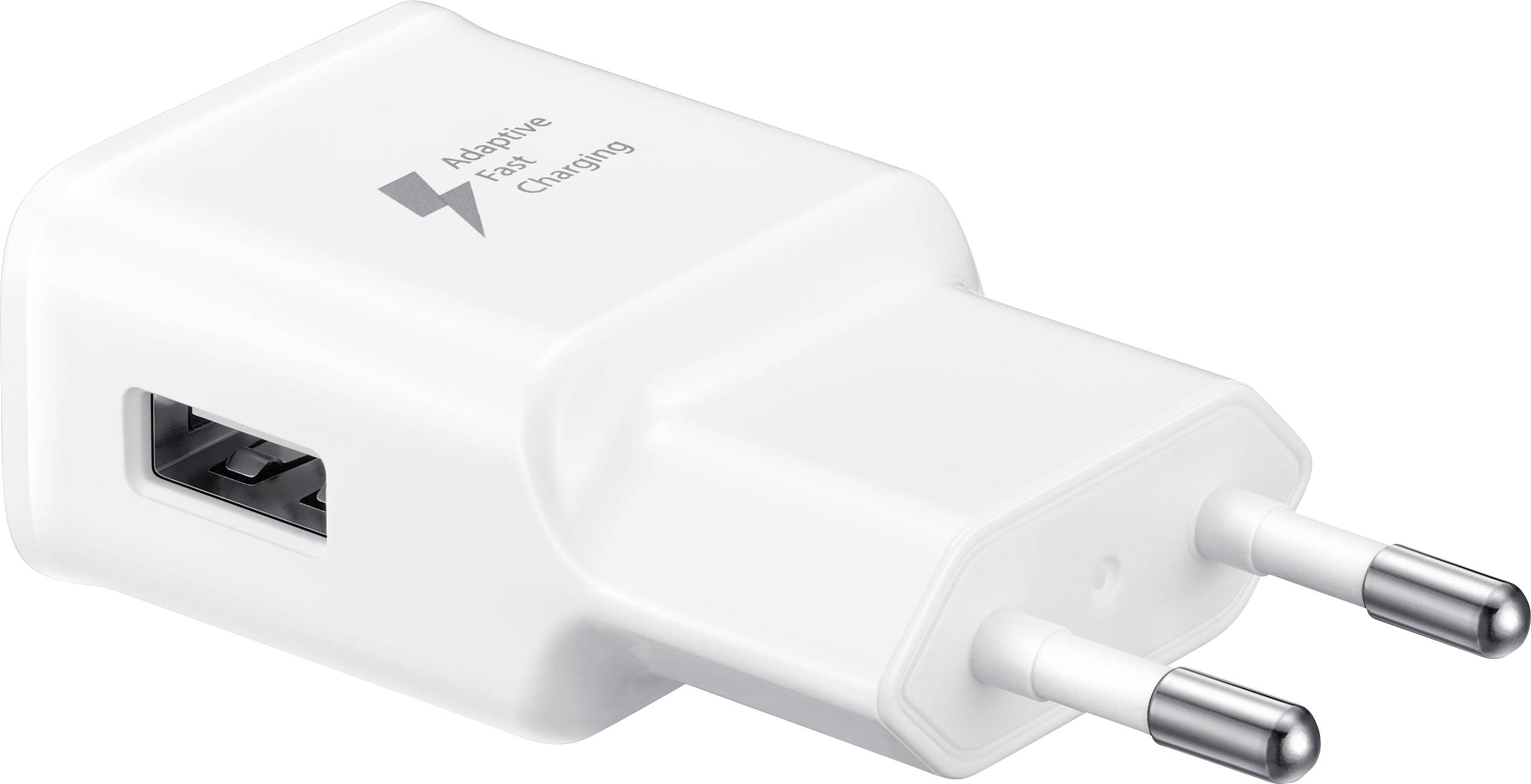 SAMSUNG Travel Adapter EP-TA20 - Netzteil - 2000 mA (USB) - auf Kabel: USB-C - weiß