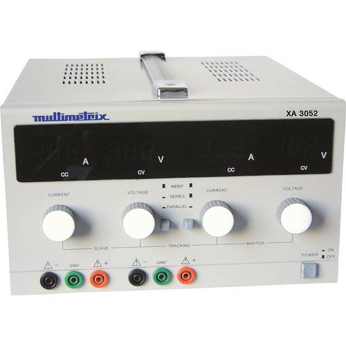 Multimetrix XA 3052 Labornetzgerät, einstellbar 0 - 30 V 0 mA - 5 A Anzahl Ausgänge 2 x