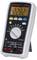 Digitalmultimeter mit Display, zeigt 220,2 V an. Verschiedene Funktionstasten und Messbereichoptionen auf der Vorderseite.