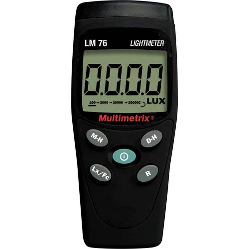 Multimetrix P06236201-ISO LM 76 Luxmeter kalibriert (ISO) 0 - 200000 lx