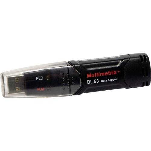 Multimetrix P06230801 DL 53 Luftfeuchte-Datenlogger, Temperatur-Datenlogger Messgröße Luftfeuchtigkeit, Temperatur -40 b...