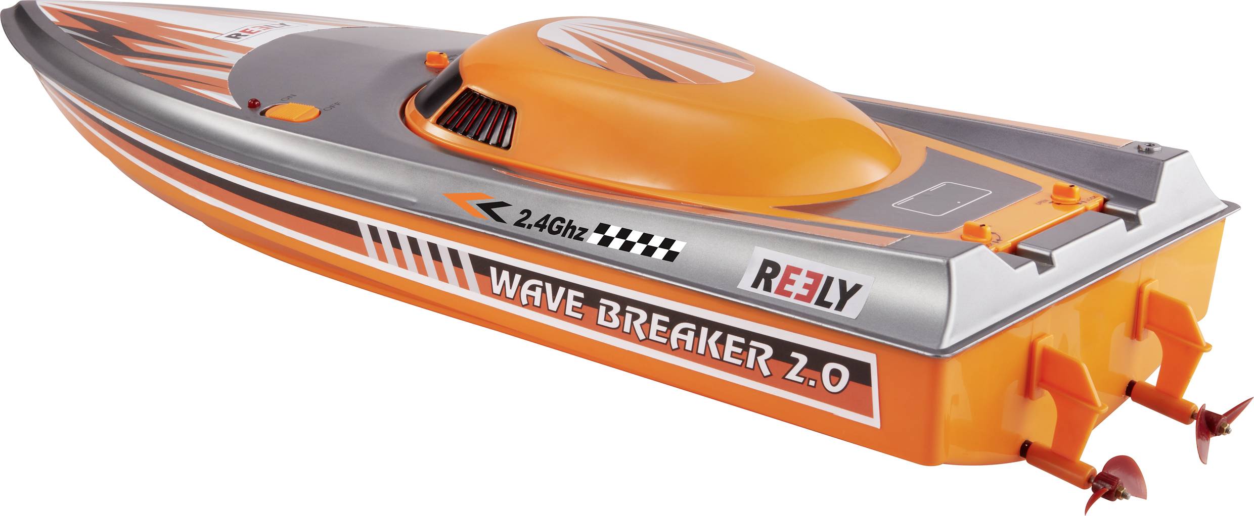 Reely Wavebreaker 2.0 RC Einsteiger Motorboot RtR 640 mm-1