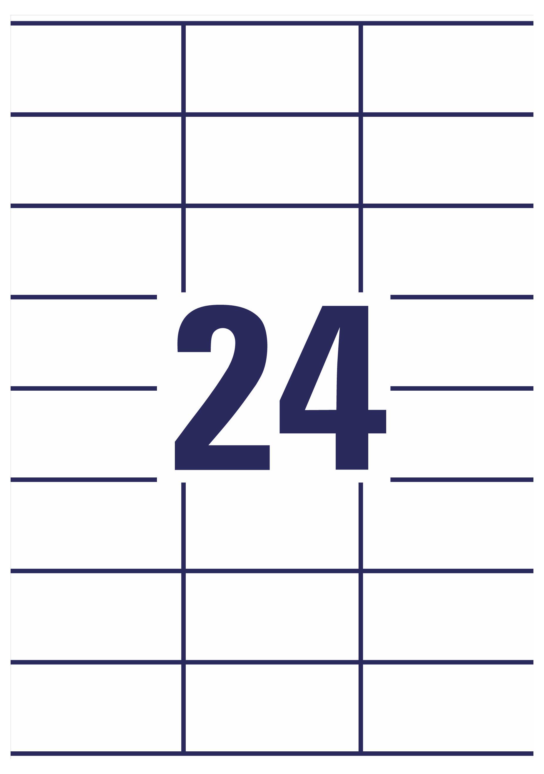 Nummer 24 zentriert auf einem weißen Gitterhintergrund, ähnlich einer Kalender- oder Datumsmarkierung.