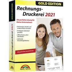 Image of Markt & Technik Rechnungsdruckerei 2021 Gold Edition Vollversion, 1 Lizenz Windows Büroorganisation