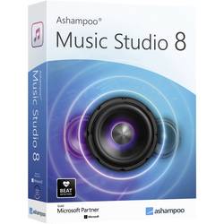 Ashampoo Music Studio 8 Vollversion, 1 Lizenz Windows Musik-Software