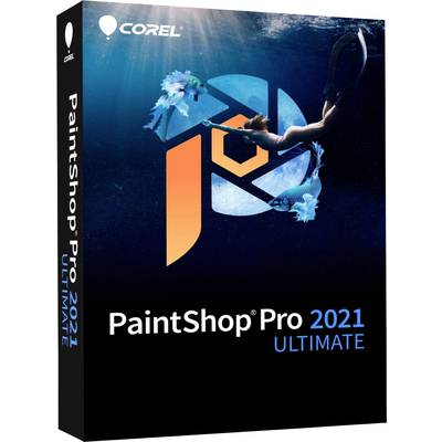 Corel PaintShop Pro 2021 Ultimate Vollversion, 1 Lizenz Windows Bildbearbeitung
