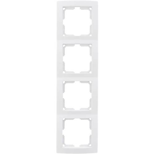 REV 4fach Rahmen Weiß 0208840104 1 St.