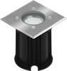 Smartwares 01.586.20 Außeneinbauleuchte GU10 LED 3 W Silber