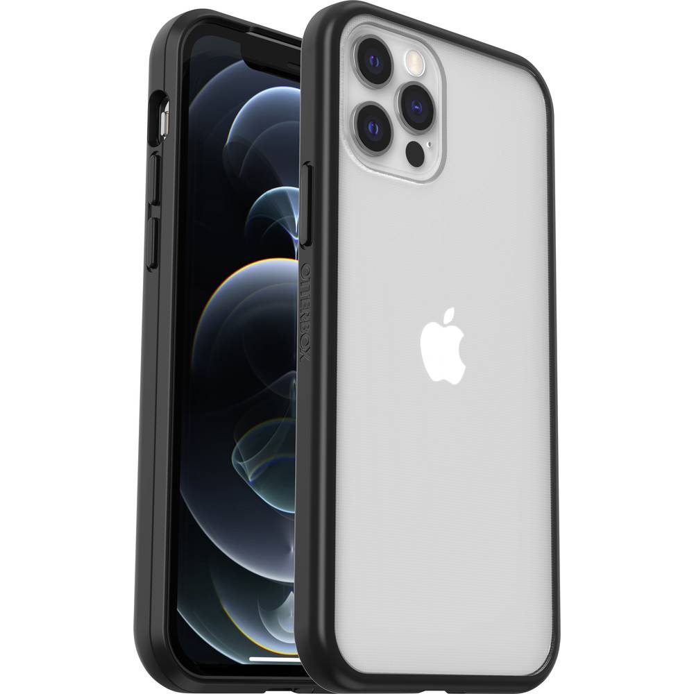 Otterbox React Backcover Apple iPhone 12, iPhone 12 Pro Zwart, Transparant