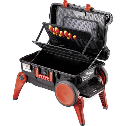 Wiha Wiha III - Hartschalentasche XXL size für Werkzeuge 44129 Elektriker, Handwerker, Profi, VDE Werkzeugkoffer unbestü...