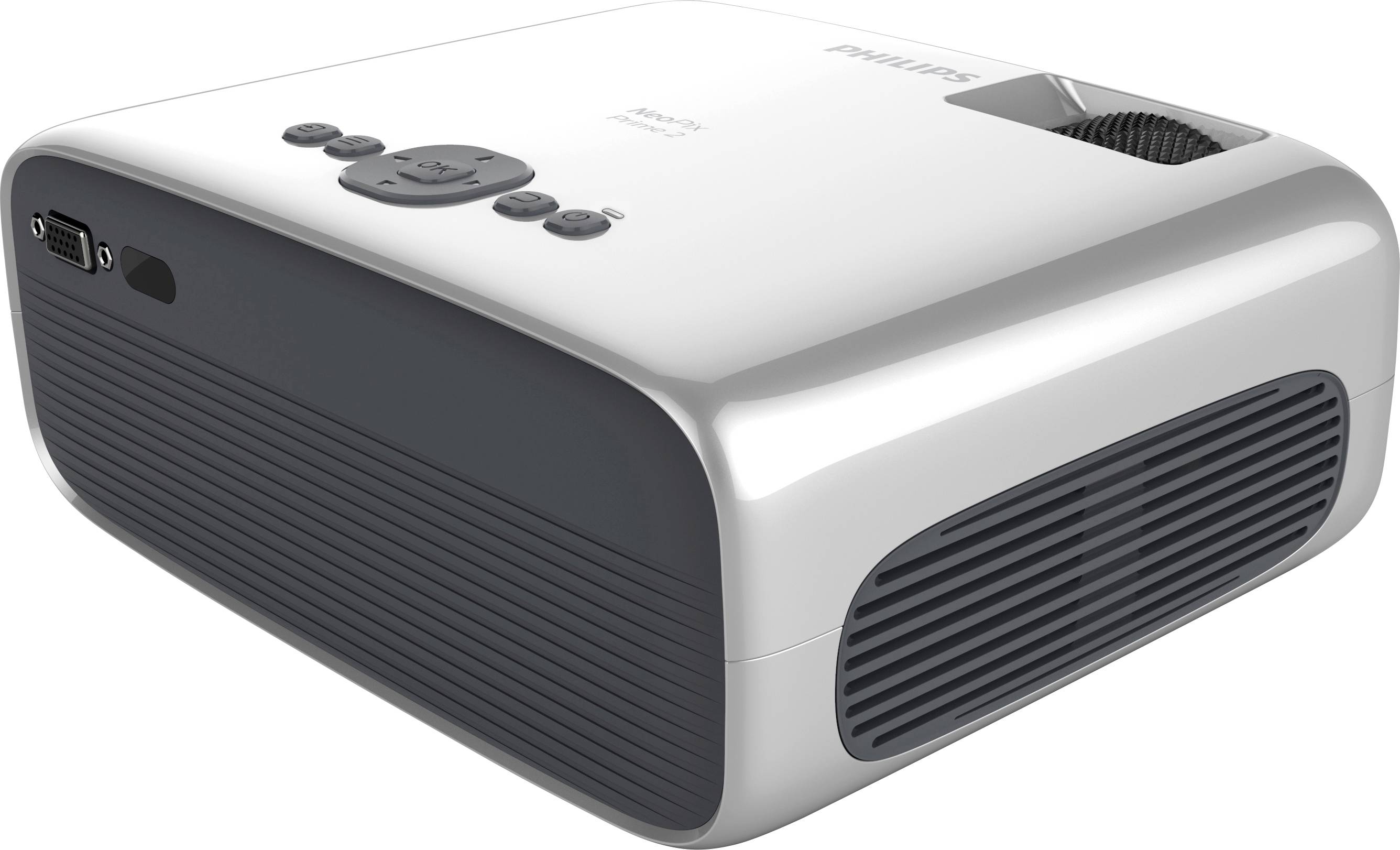 Philips Home Projector Beamer NeoPix Prime 2 LED 1280 x 720 WXGA Full HD, Integrierter Lautsprecher, WLAN-6