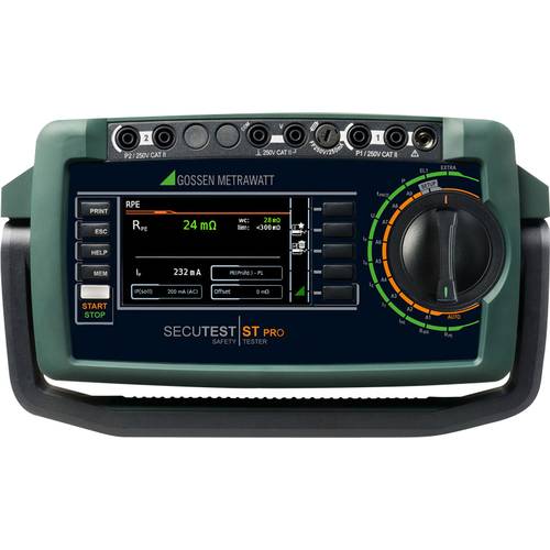 Thumbnail - Gossen Metrawatt SECUTEST ST PRO COMFORT Gerätetester kalibriert (DAkkS-akkreditiertes Labor) VDE-Norm 0701-0702, 0544, ...