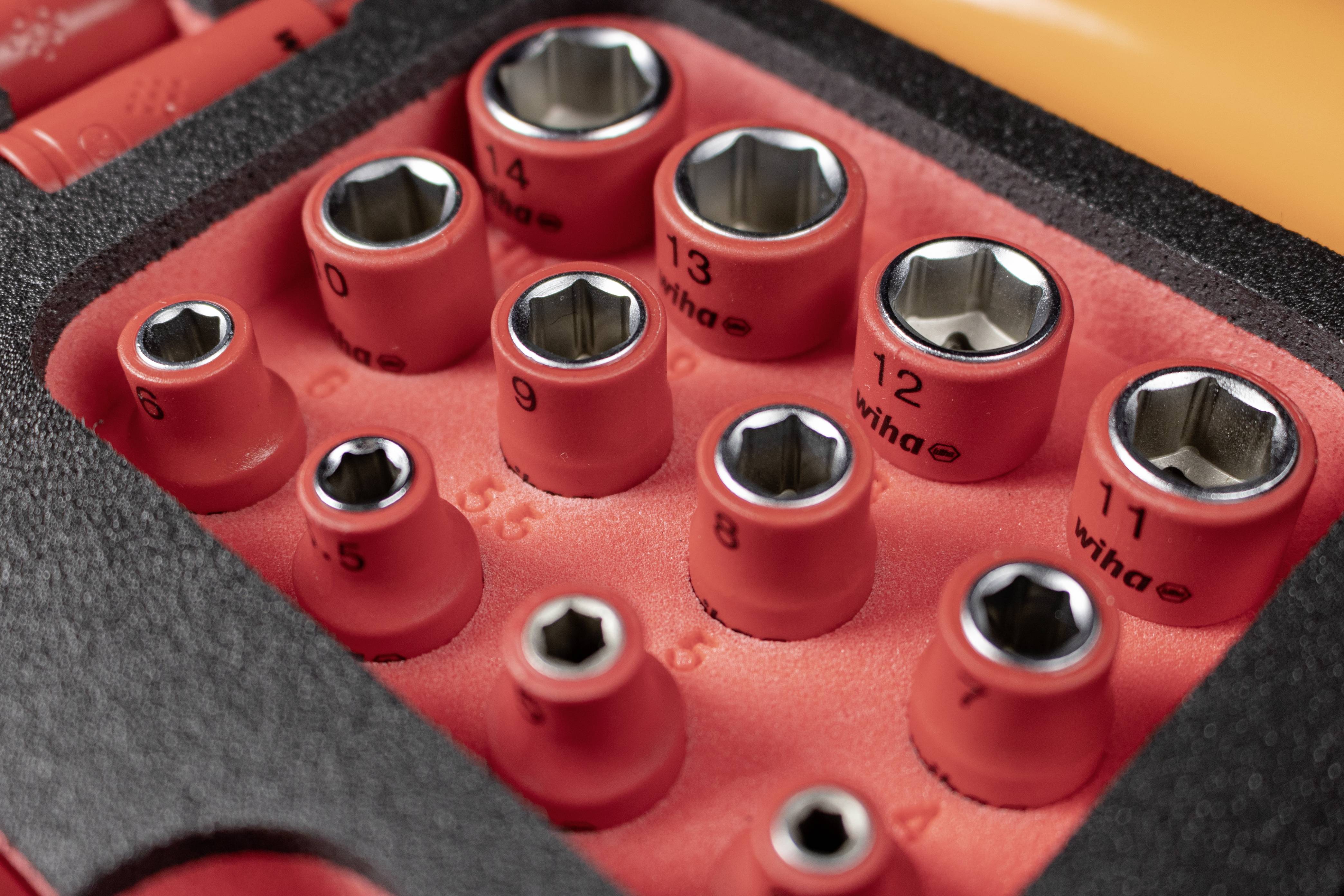 WIHA Werkzeugsortiment XL eMobility 77-teilig im Schutzkoffer-15